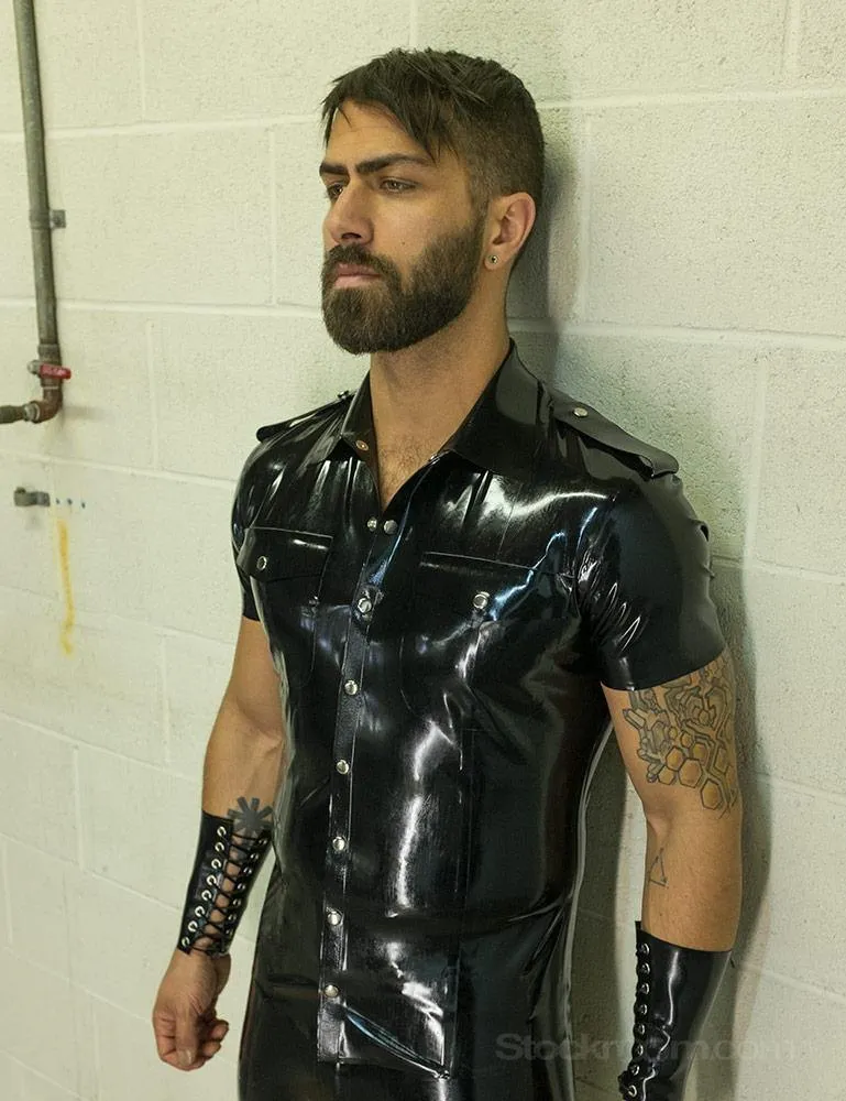 Latex Uniform Shirt