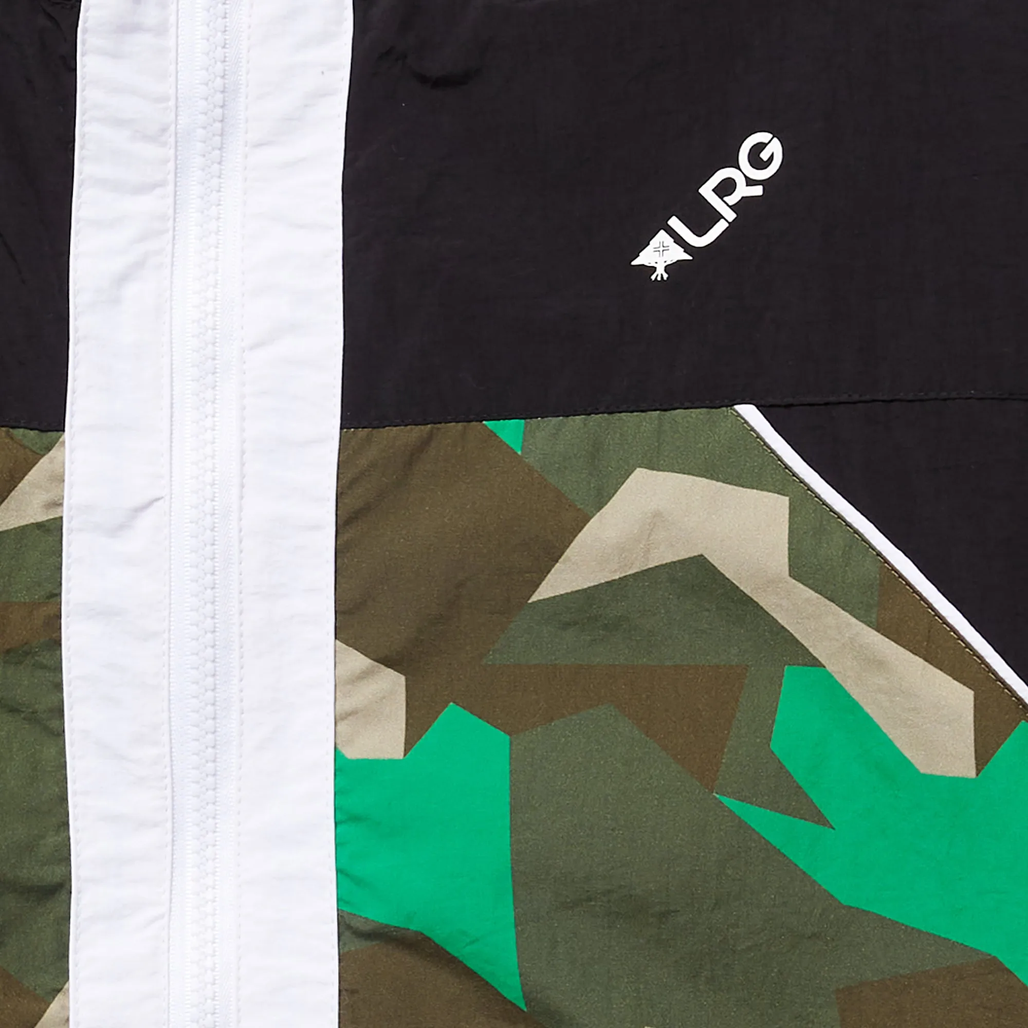 LIFTED GEO WINDBREAKER JACKET - GREEN