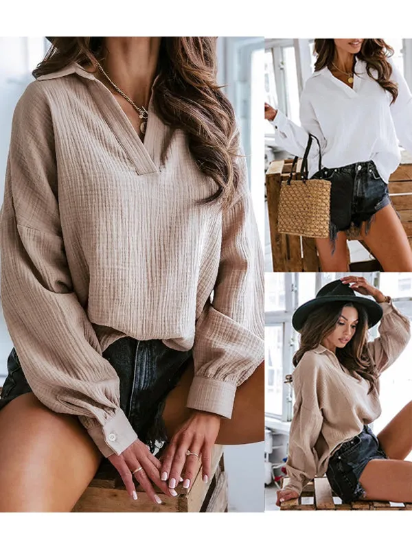 Long Sleeve Shirt Casual Top