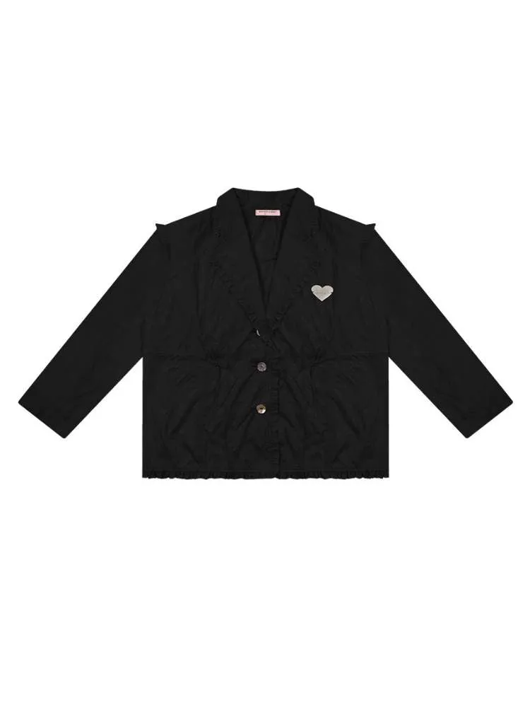 Loose Waist Drawstring Windbreaker【s0000007146】