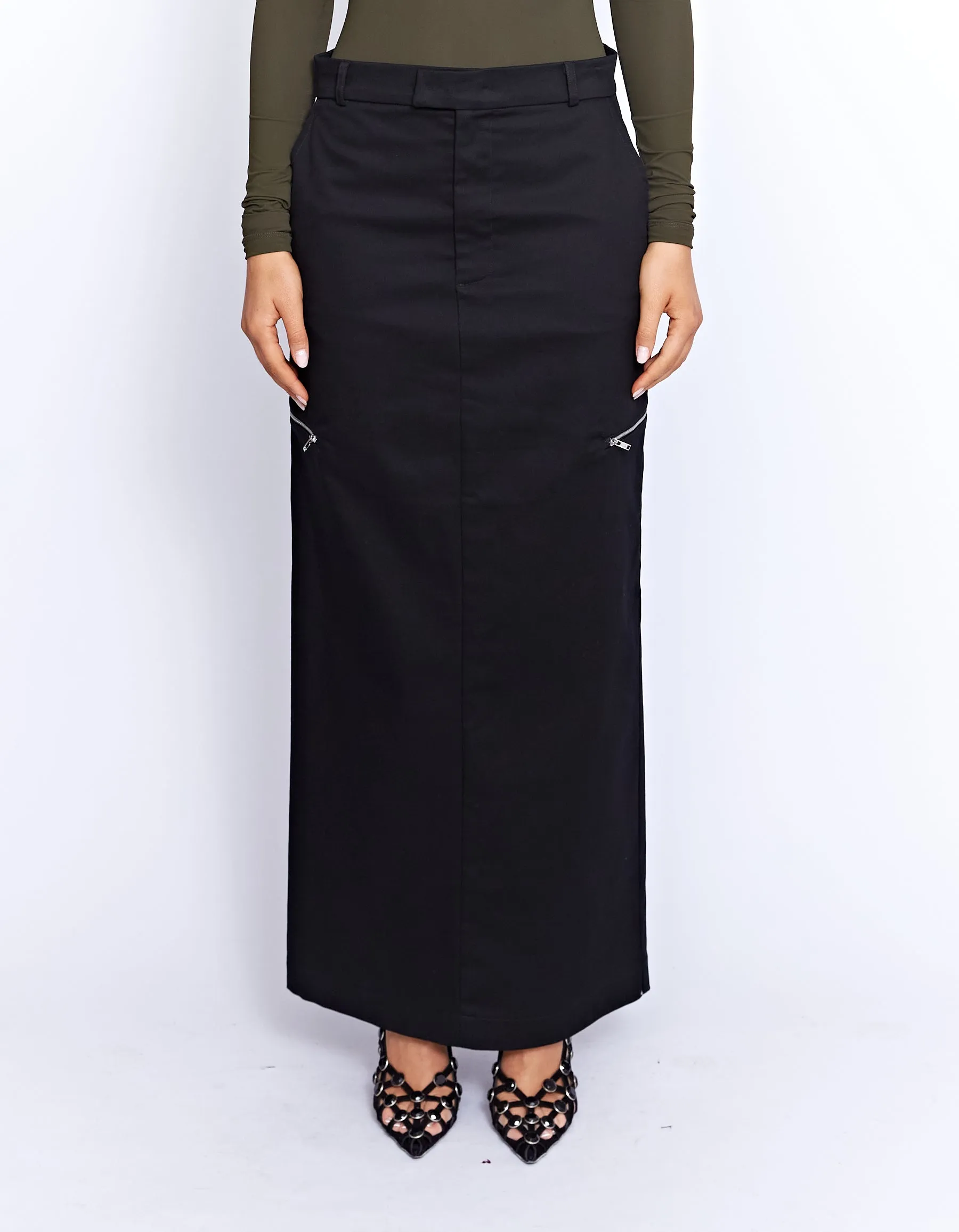 LOURDES SKIRT | BLACK