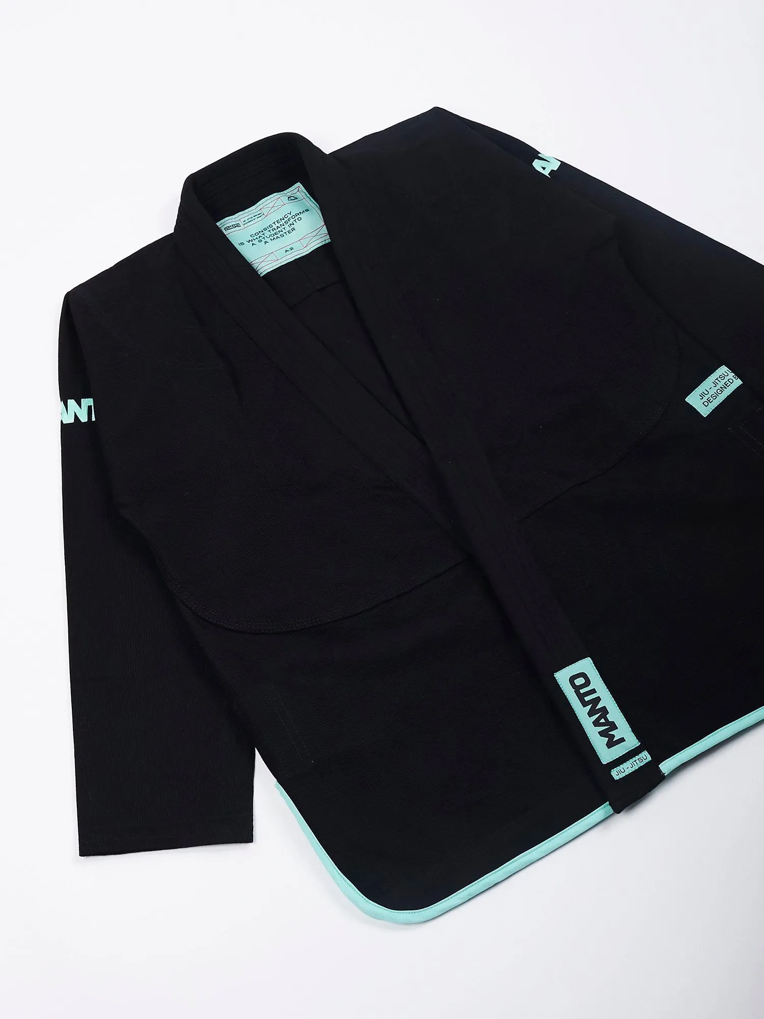 Manto "Rise" BJJ Gi - Black