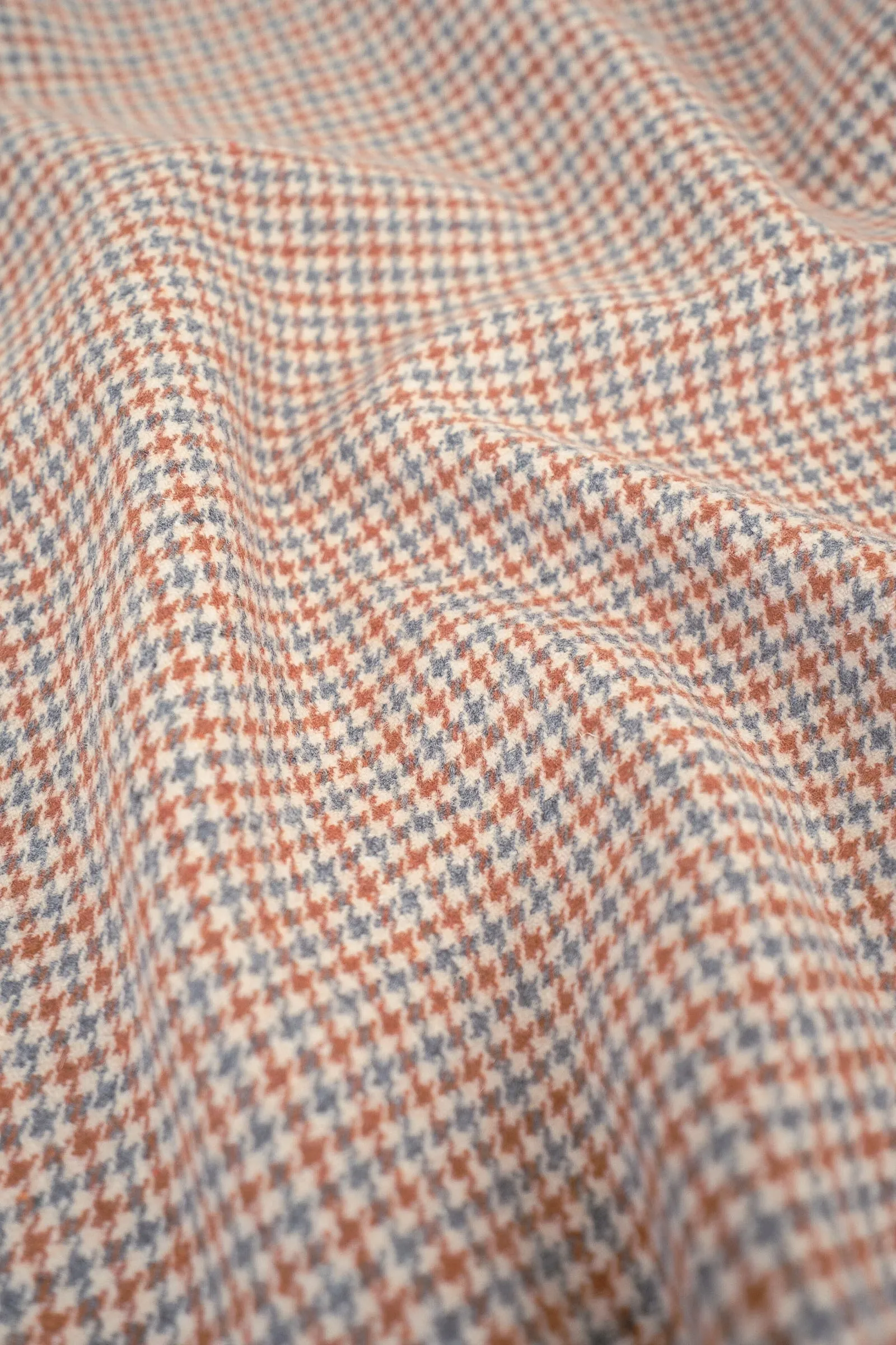 MAXIM DOGTOOTH WOOL COACH JACKET