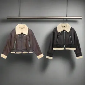 Merlin  Trendy Leather Jacket