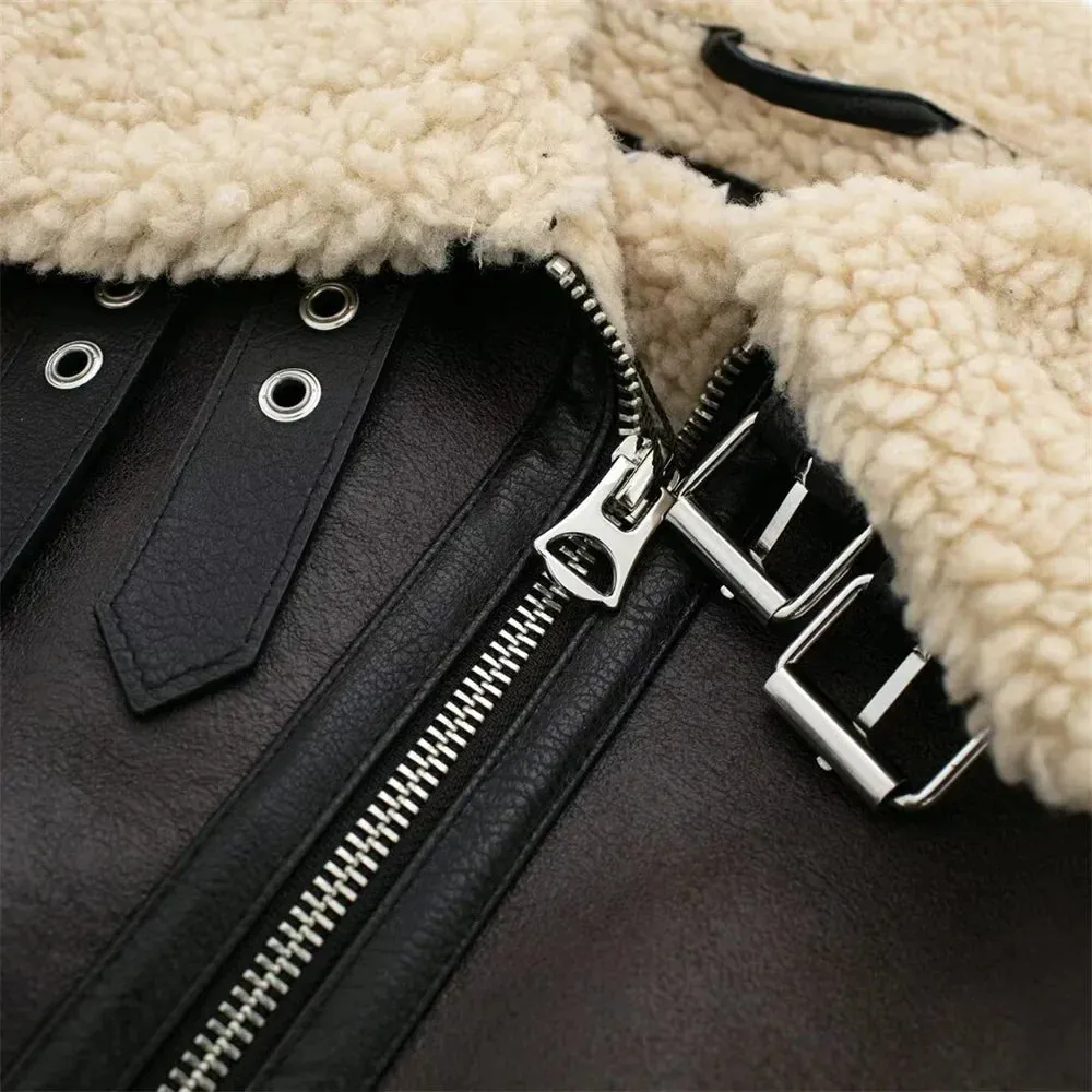 Merlin  Trendy Leather Jacket