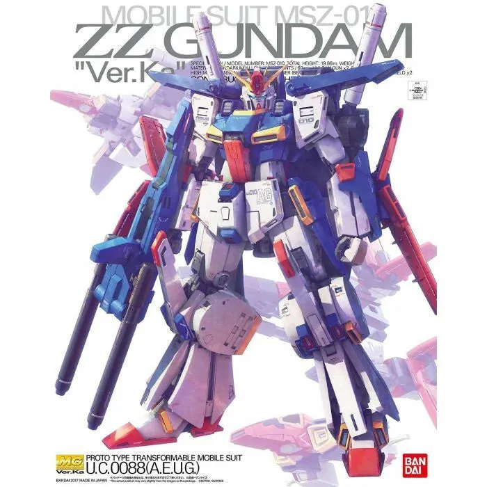 MG 1/100 ZZ Gundam Ver.KA