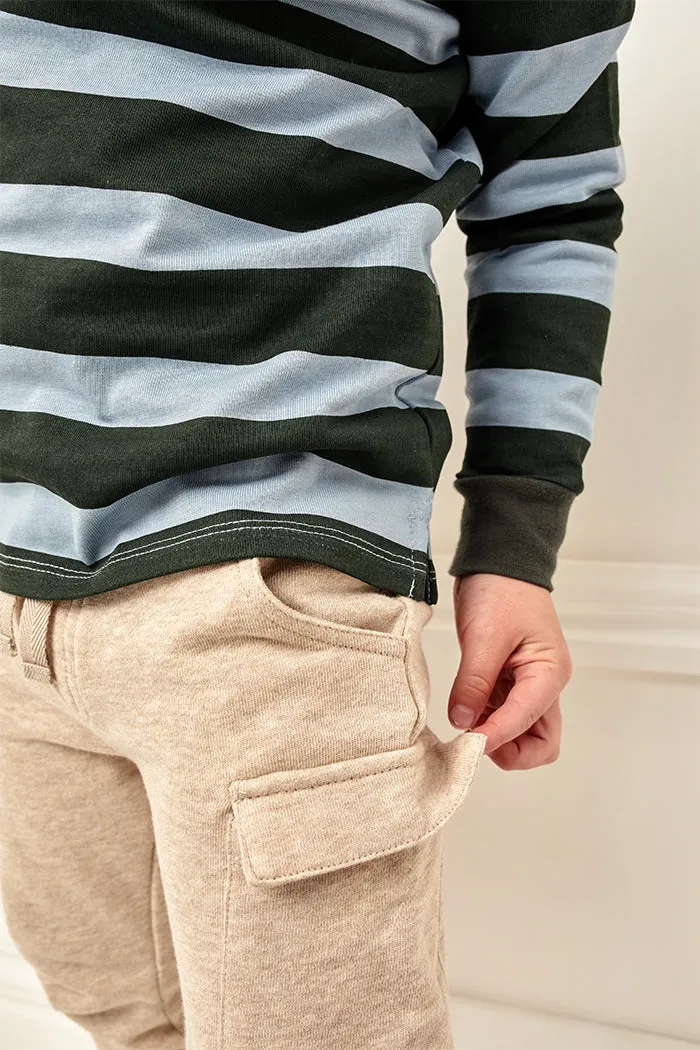 Milky Rugby - Green Stripe