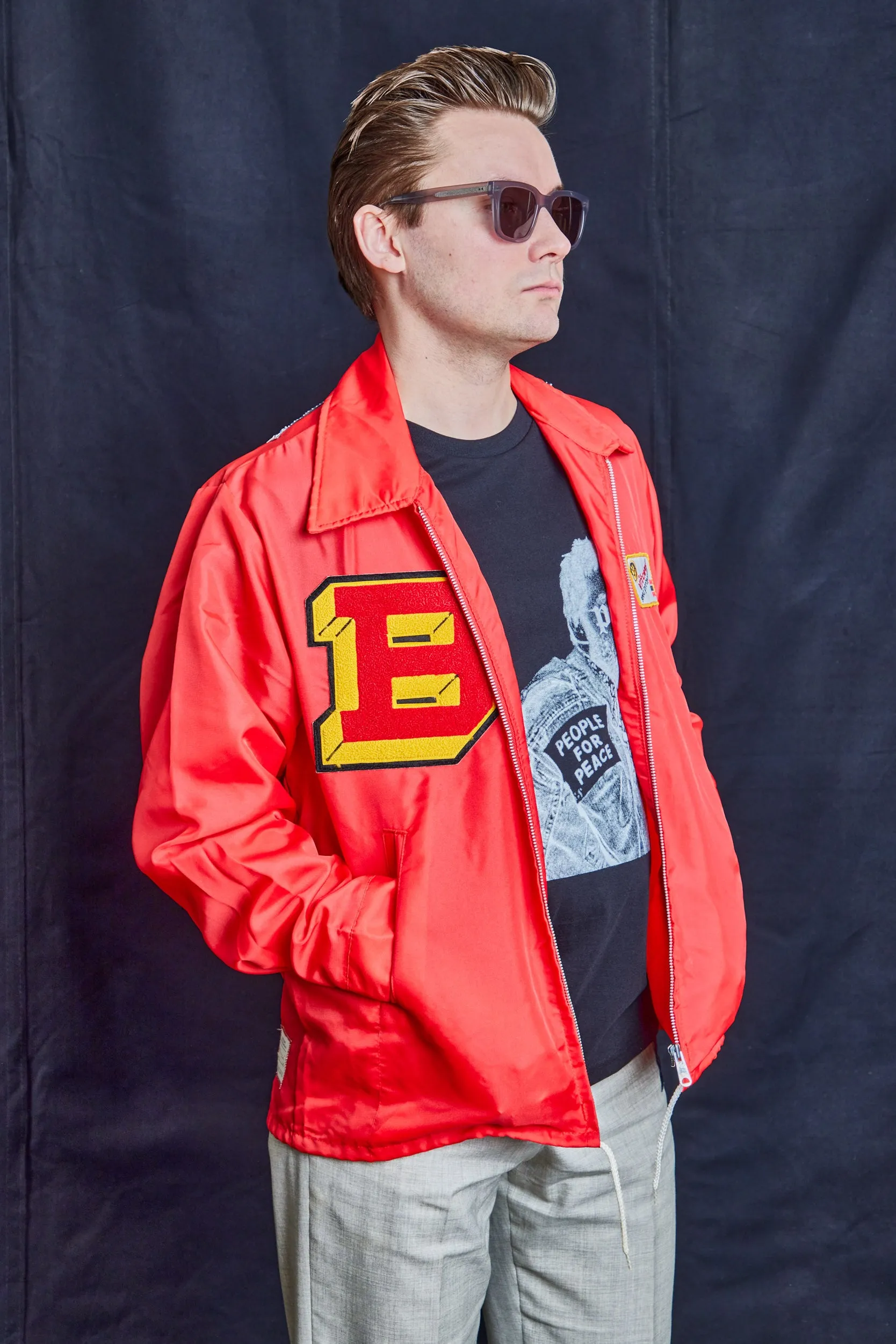 Multipatch Varsity Windbreaker