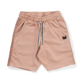 Munster Kids - Kewell Track Shorts in Washed Fawn