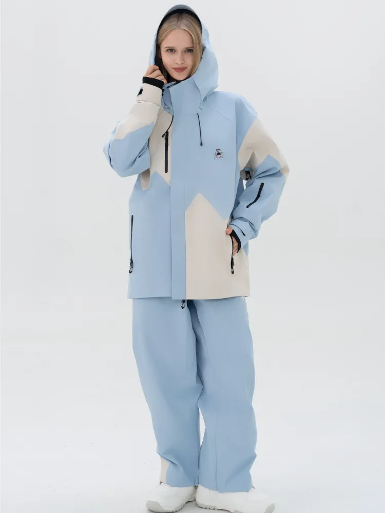MYSNOWAY Glacier Blue 3L Snow Suit - Women's