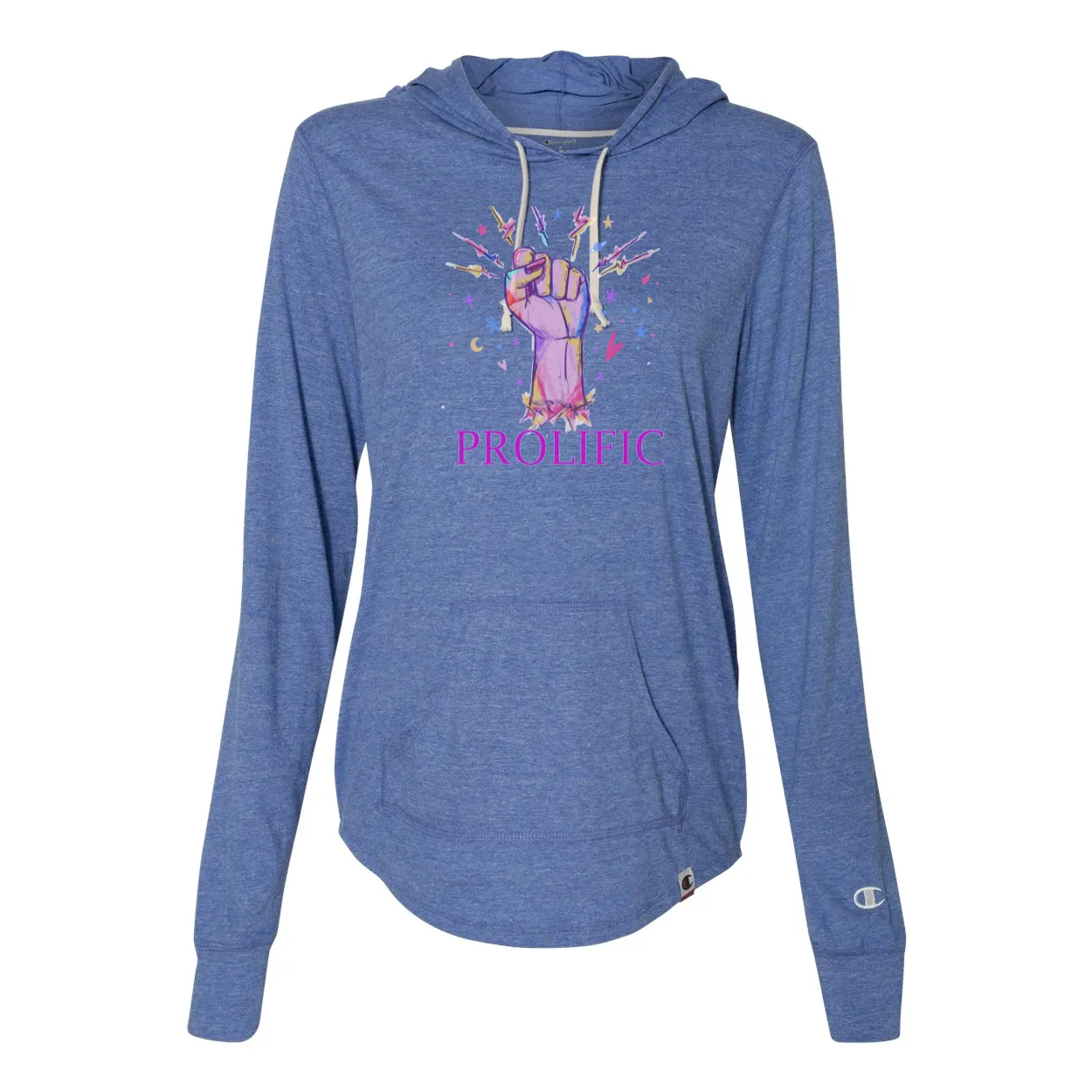 PROLIFIC Women's Triblend Hooded Pullover