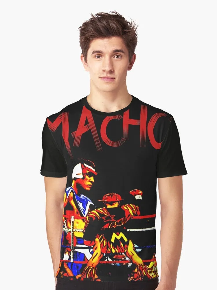 "Hector 'Macho' Camacho Graphic T-Shirt for Boxing Fans"