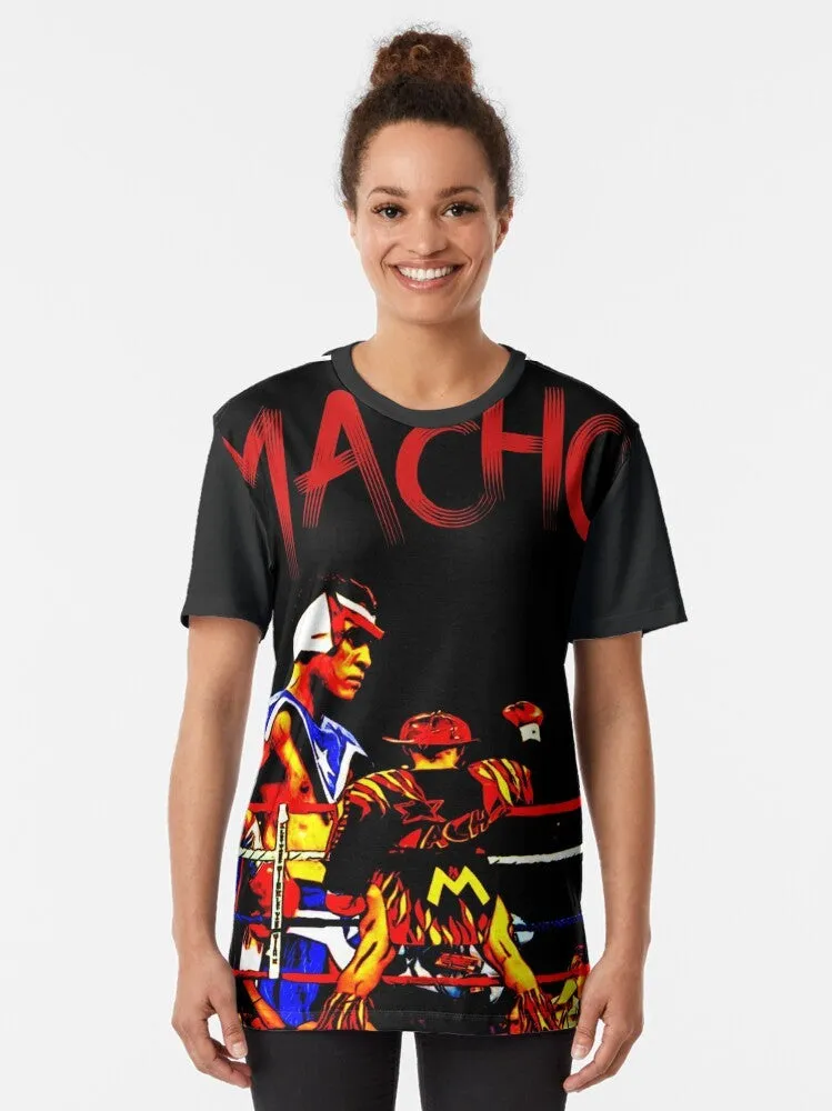 "Hector 'Macho' Camacho Graphic T-Shirt for Boxing Fans"