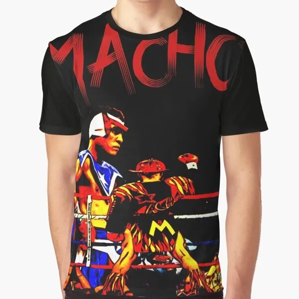 "Hector 'Macho' Camacho Graphic T-Shirt for Boxing Fans"