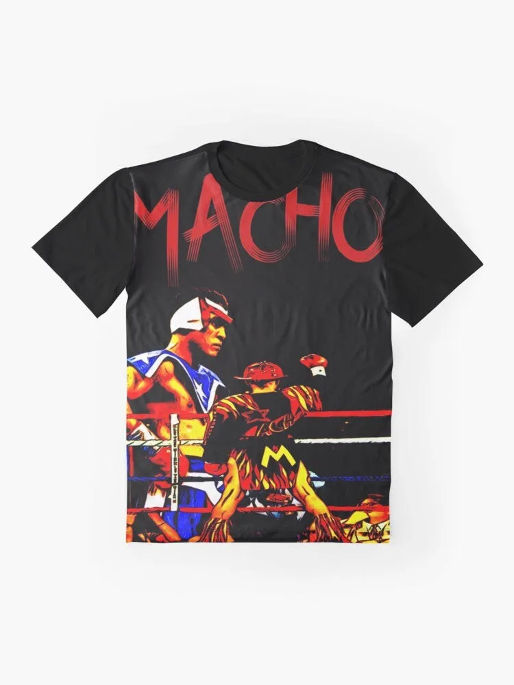 "Hector 'Macho' Camacho Graphic T-Shirt for Boxing Fans"