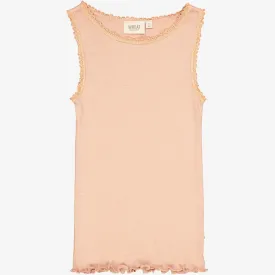 Rib Top - rose dawn