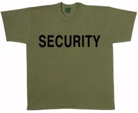 Security T-Shirt Adult Unisex