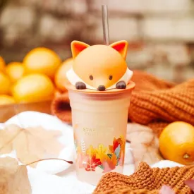 Starbucks China - Foxy Maple Glass Cold Cup 355ml (Autumn Forest Edition)