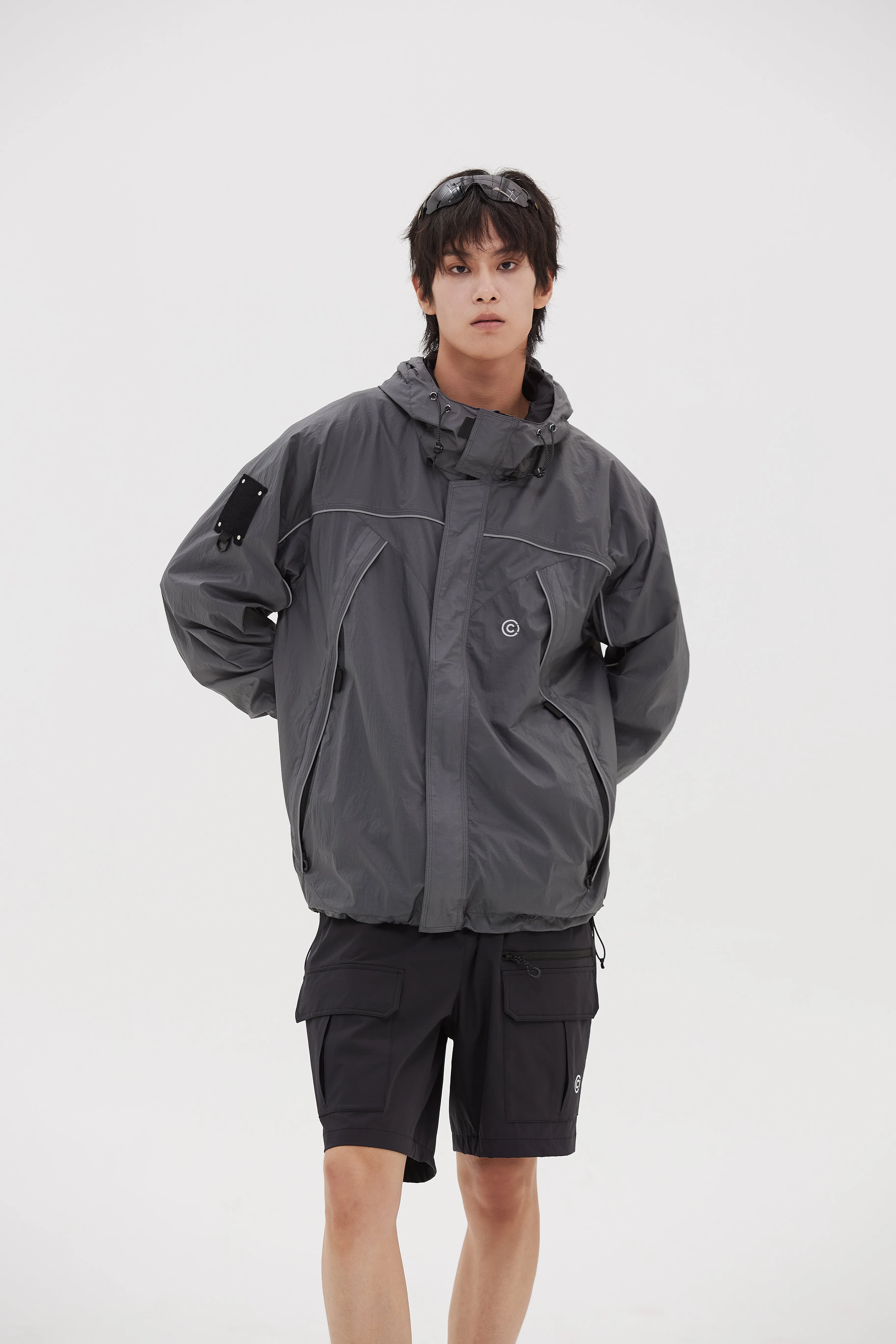 Stone Unisex Water Repellent Outdoor Jacket