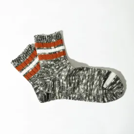 Stripes short slub socks