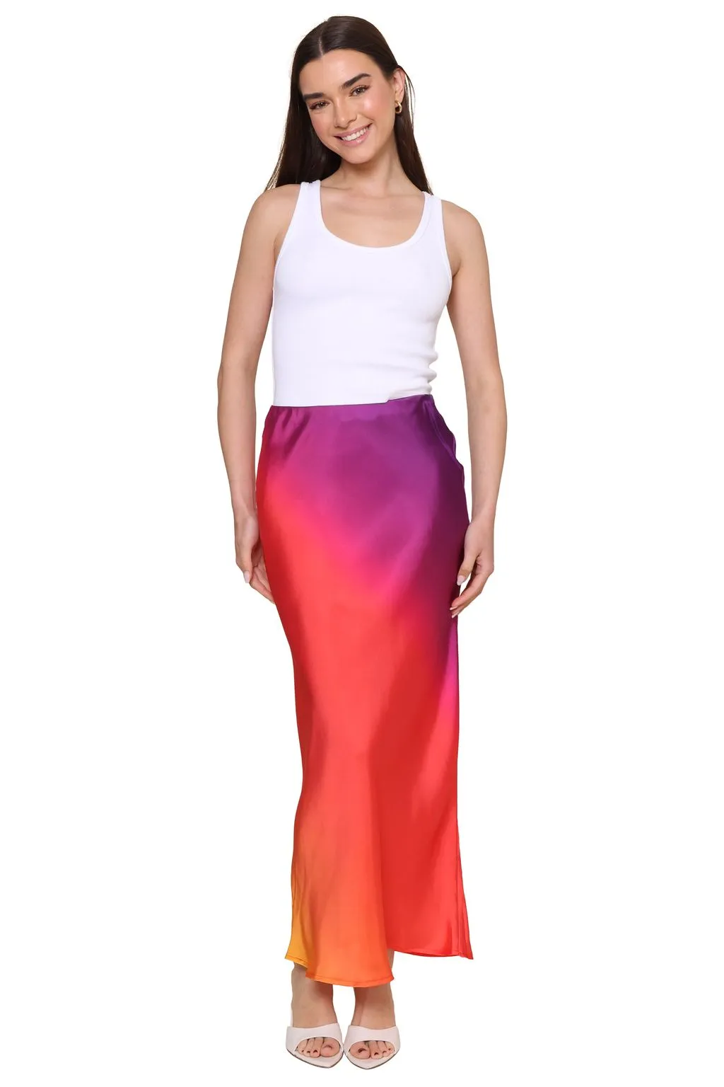 Sunset Blvd Maxi Skirt