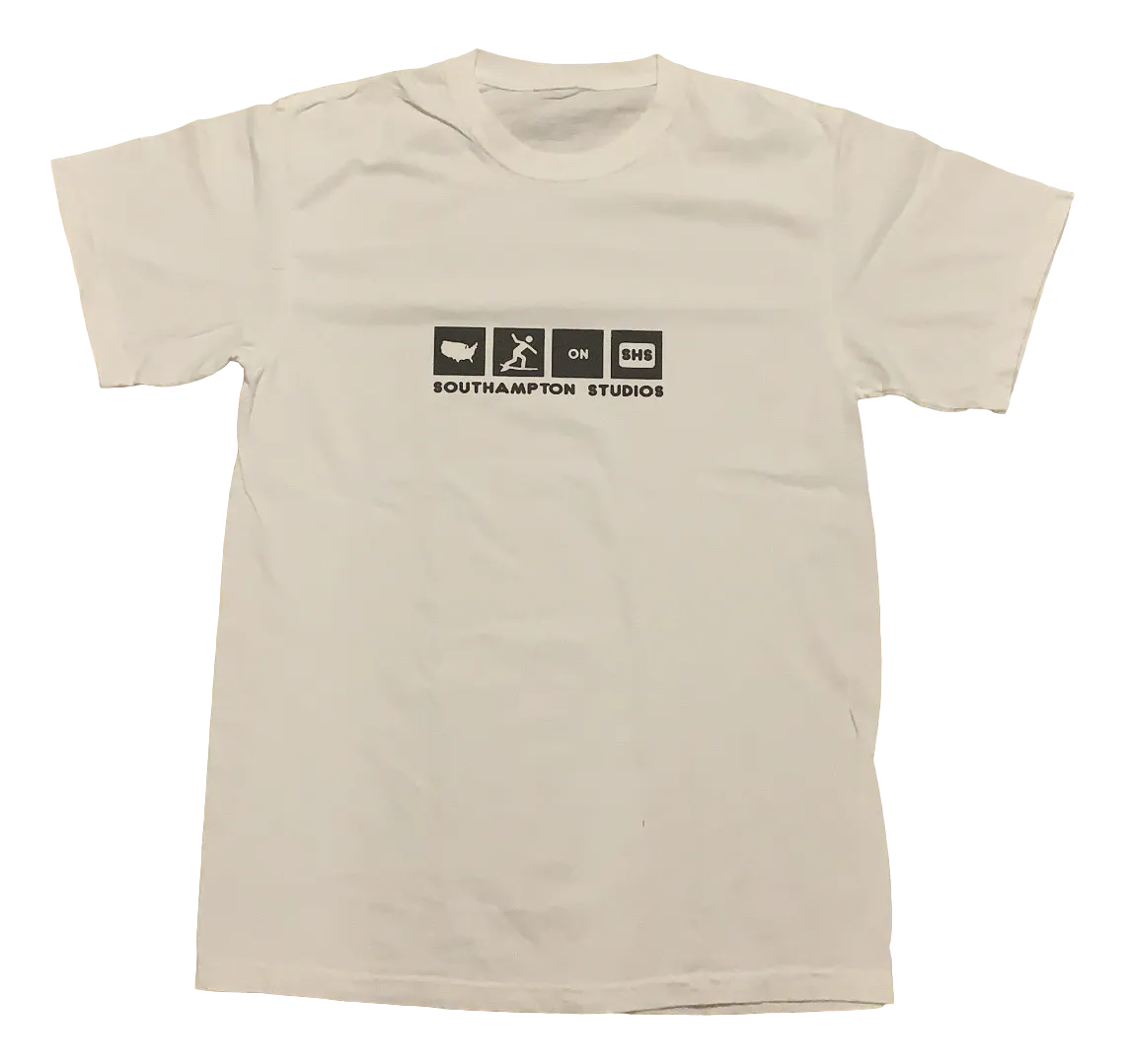 Surfing America Tee - White