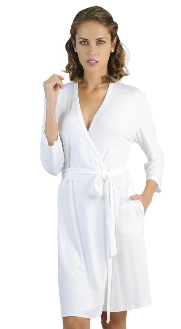Three Quarter Sleeve Robe