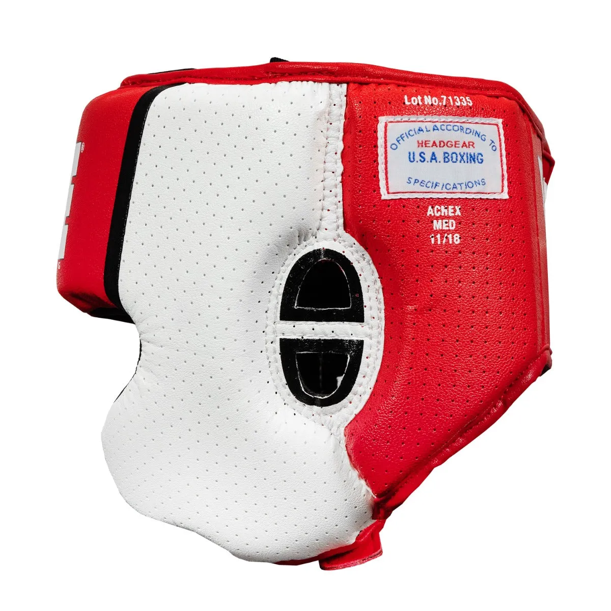 TITLE Boxing Aerovent Elite USA Boxing Competition Headgear – With Cheeks