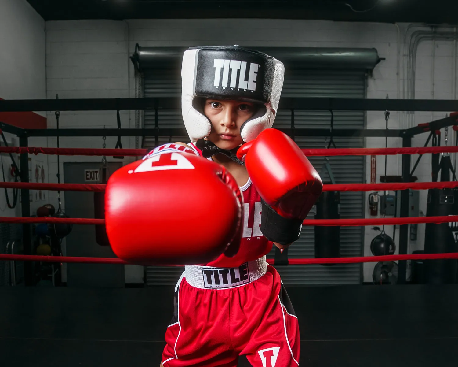 TITLE Boxing Aerovent Elite USA Boxing Competition Headgear – With Cheeks