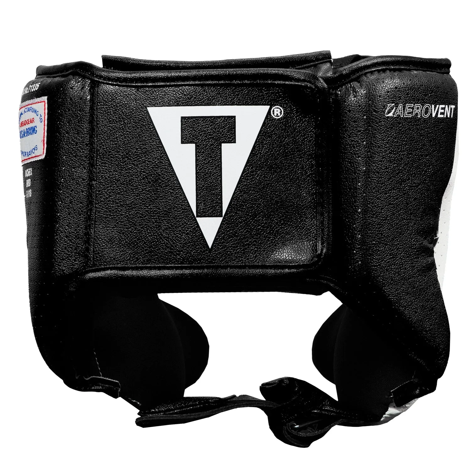 TITLE Boxing Aerovent Elite USA Boxing Competition Headgear – With Cheeks