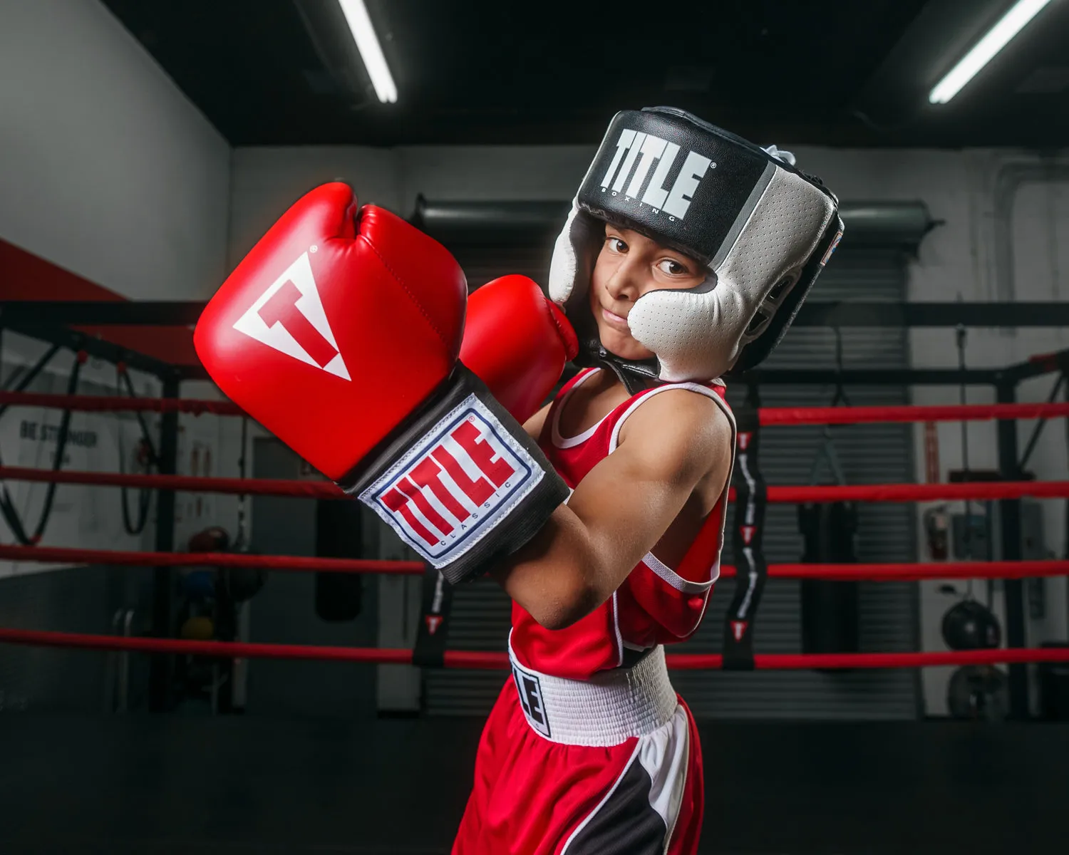 TITLE Boxing Aerovent Elite USA Boxing Competition Headgear – With Cheeks
