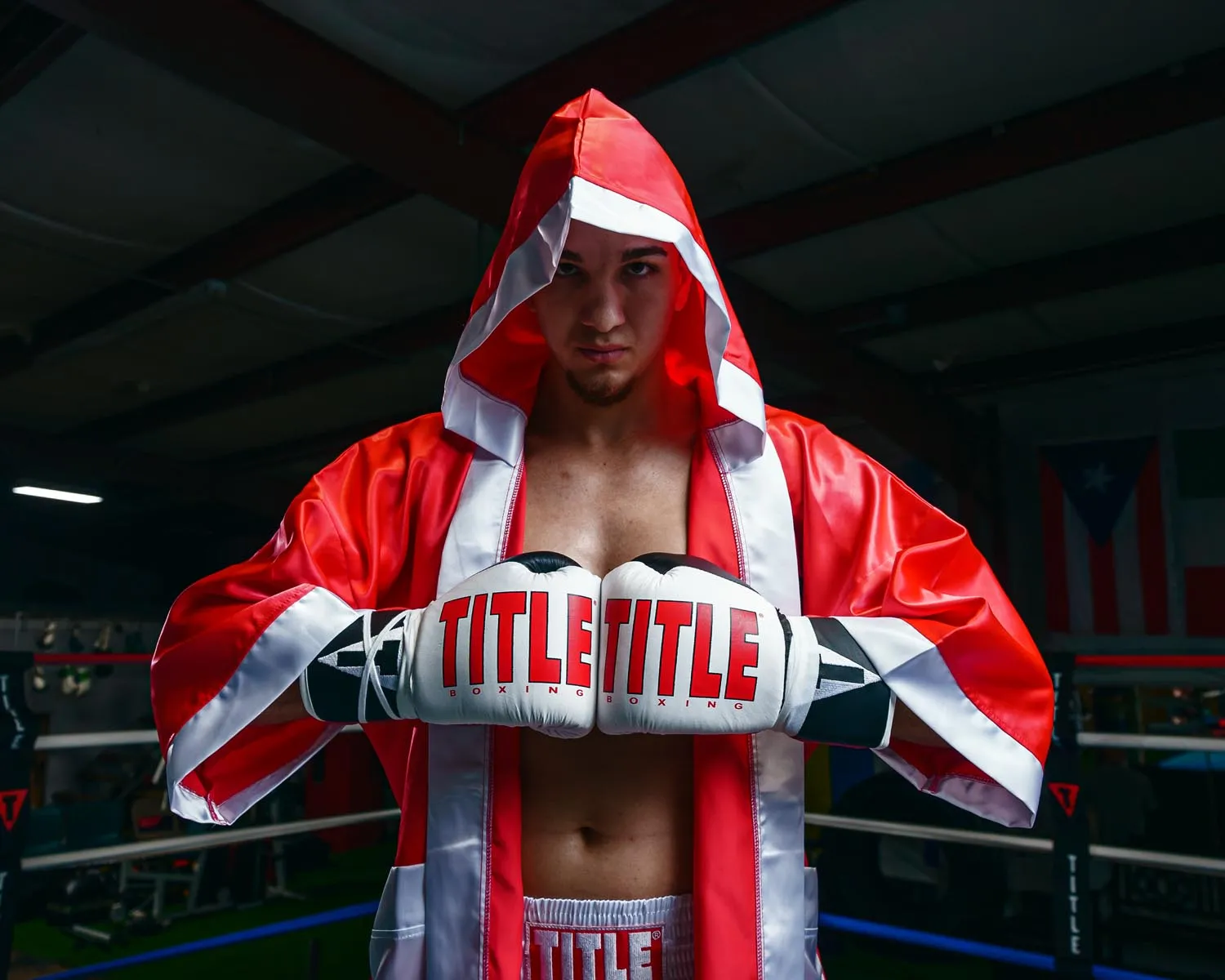 TITLE Boxing Pro Fingertip Robe 2.0