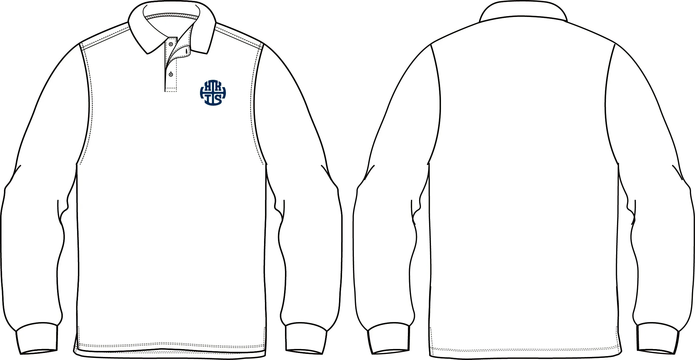 Unisex Polo Shirt - Long Sleeve #2