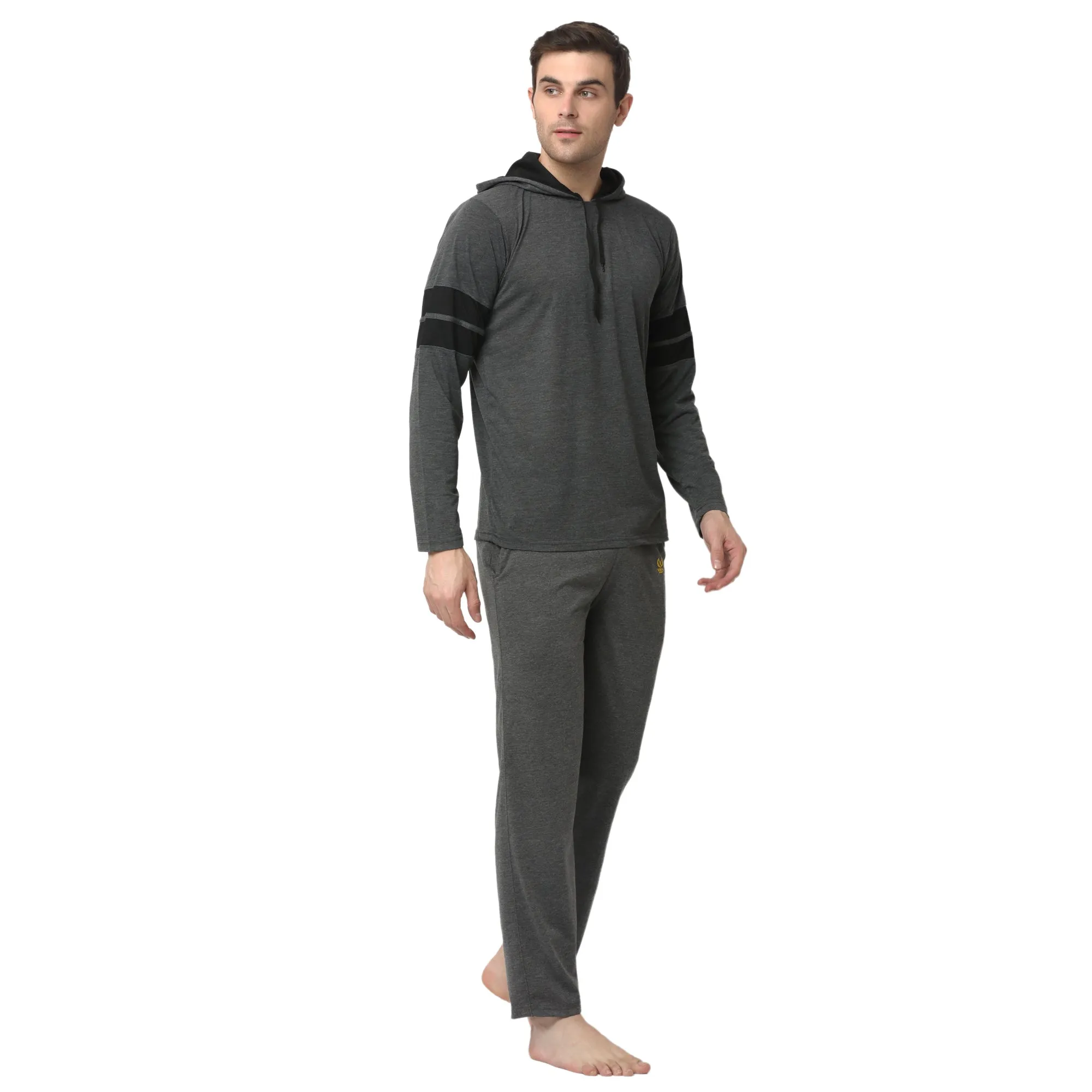 Vimal Jonney Grey Night Suit For Men's
