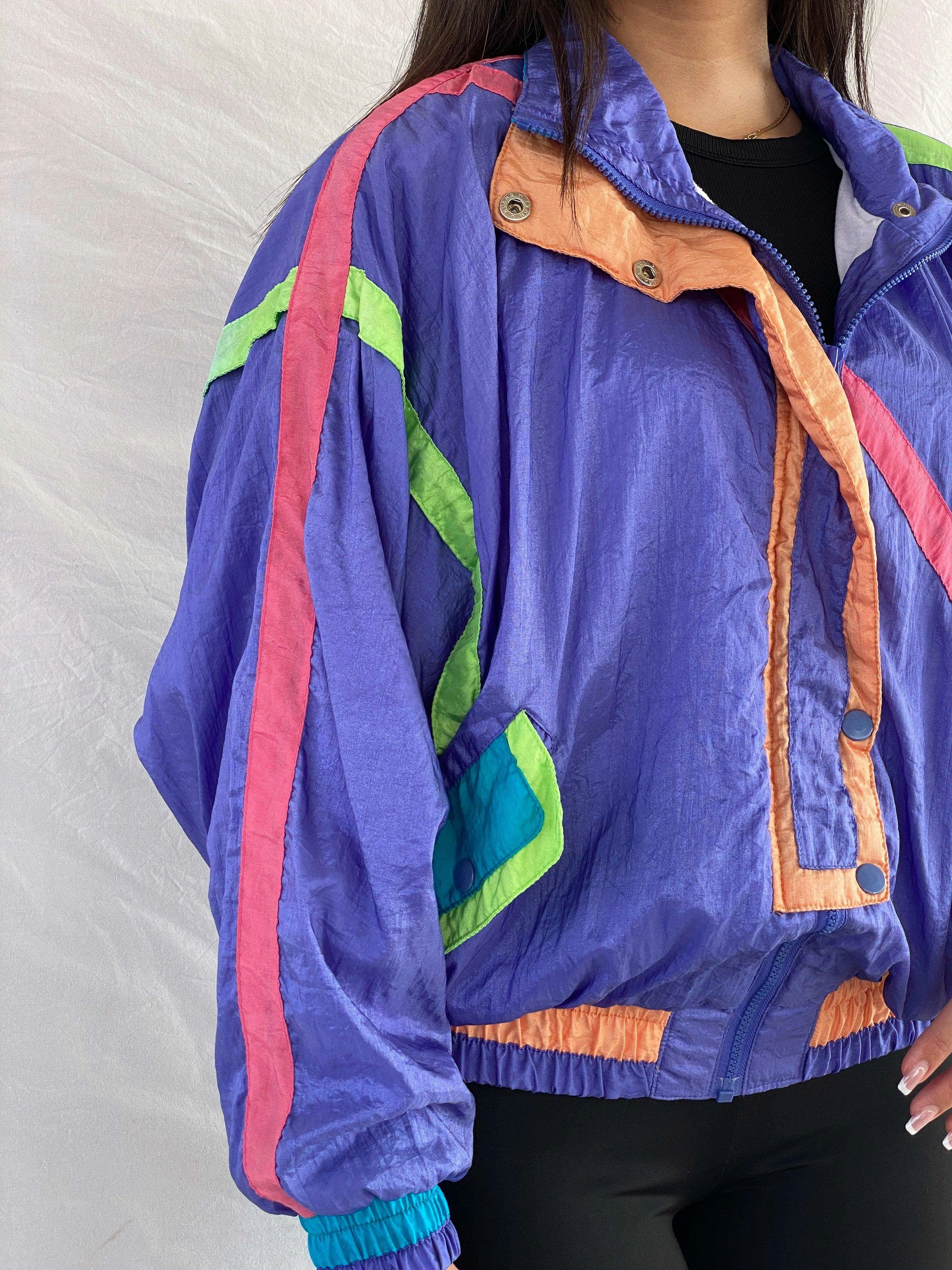 Vintage 80s/90s Clipper Bay Windbreaker Jacket