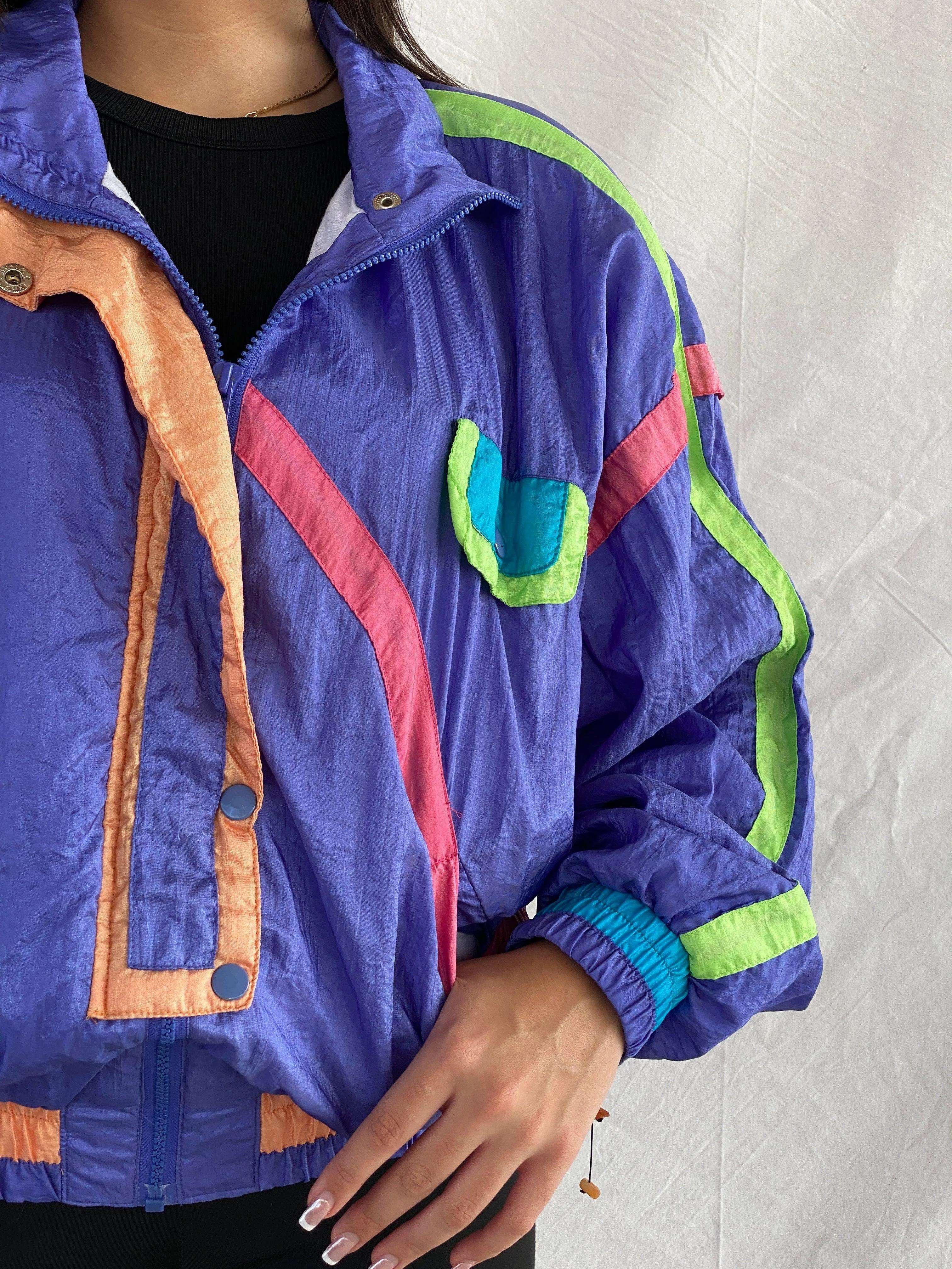 Vintage 80s/90s Clipper Bay Windbreaker Jacket