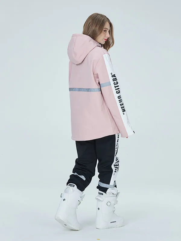 Women's Arctic Queen Winter Guide Stripe Reflective Snow Suits