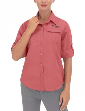 Women's UV Protection Long Sleeve Fishing Shirts